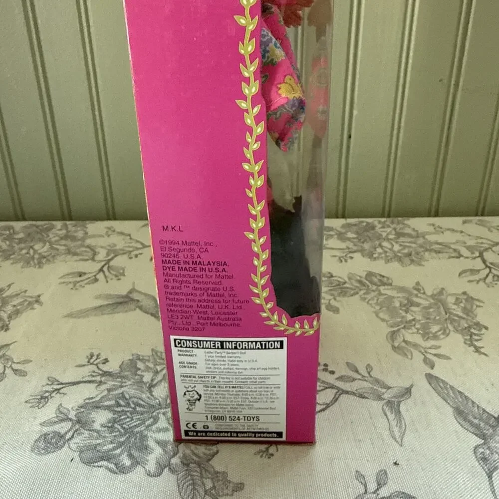 Vintage 1994 Mattel Barbie Doll Easter Party Barbie Special Edition Blonde